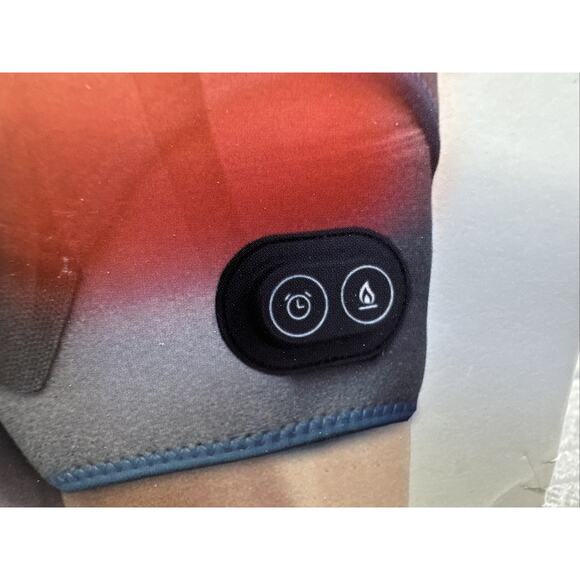 Heated Shoulder Wrap - Blue and White - Picture 6 of 15